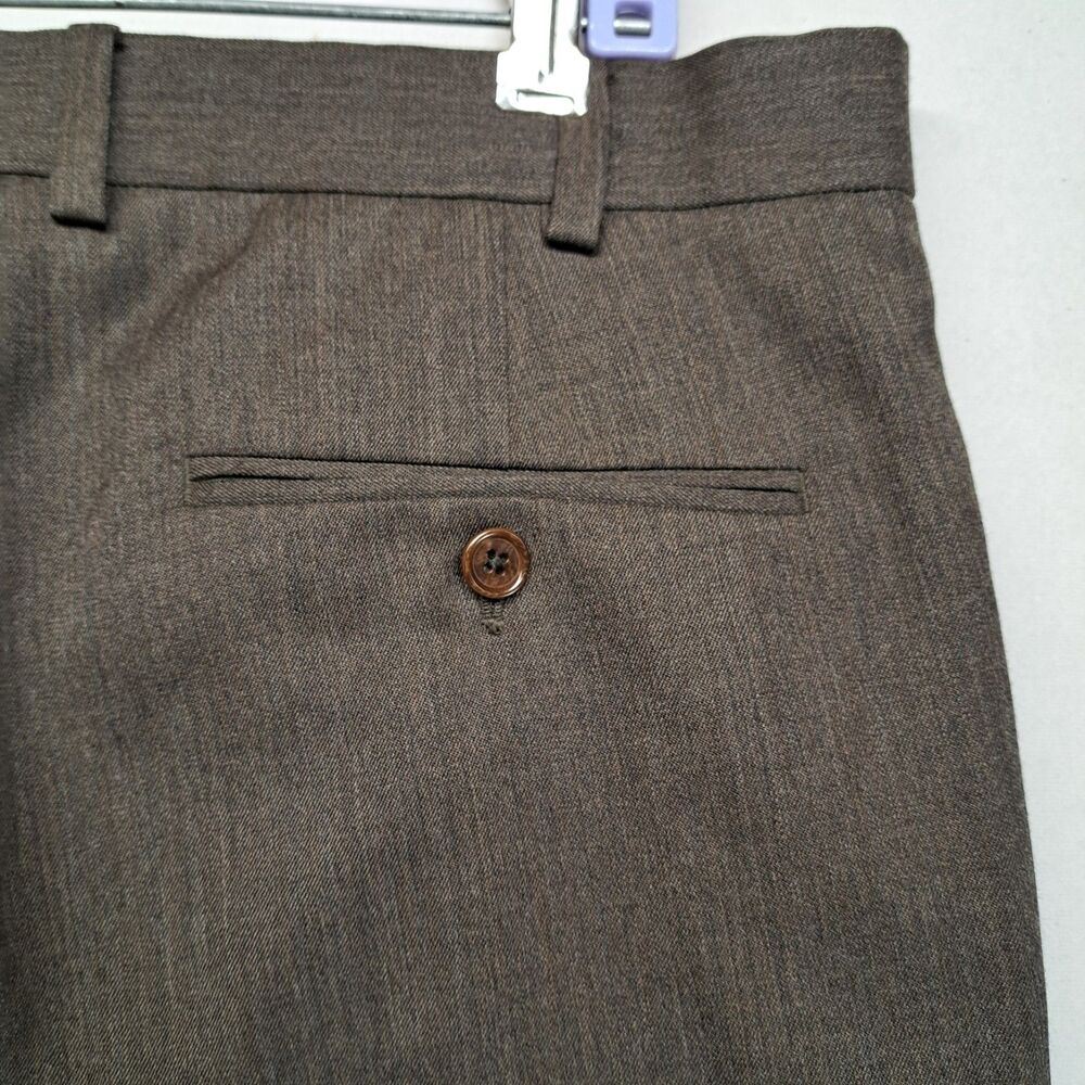 Brooks Brothers Madison Fit Mens Wool Pants 36x28 - Picture 6 of 10